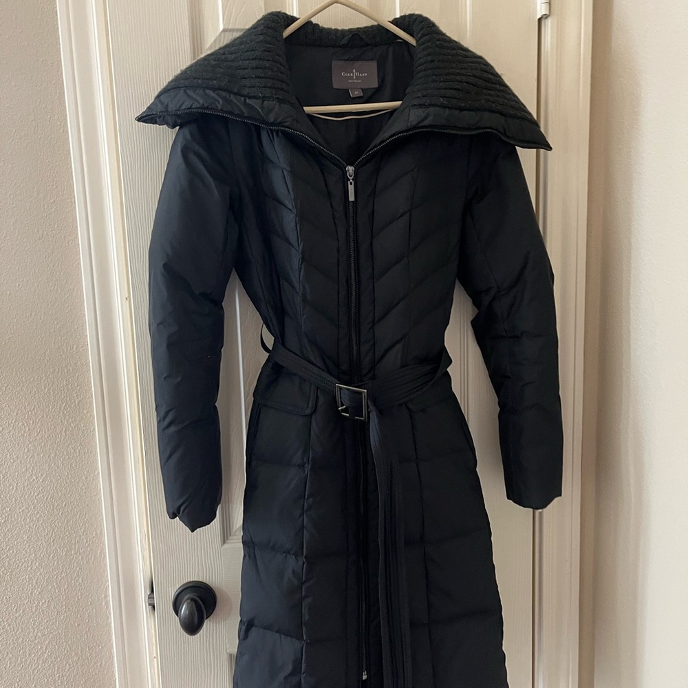 Cole Haan XS black puffer coat
